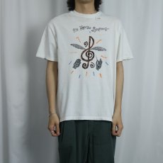 画像2: 90's USA製 "Rio Hondo Symphony" オーケストラプリントTシャツ L (2)