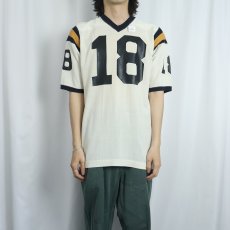 画像3: 70's CHAMPION PRODUCTS INC USA製 "18" ナンバリング フットボールTシャツ SIZE40 (3)