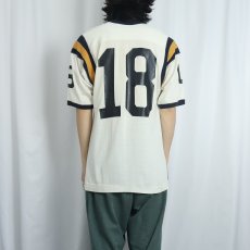 画像4: 70's CHAMPION PRODUCTS INC USA製 "18" ナンバリング フットボールTシャツ SIZE40 (4)