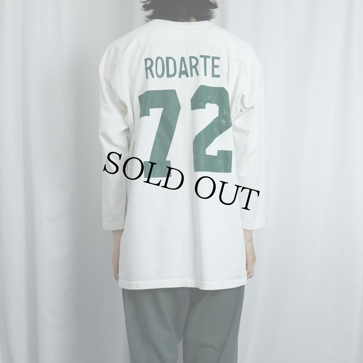 画像4: 80's RUSSELL ATHLETIC USA製 "AUBURN FOOTBALL" プリントフットボールTシャツ XL (4)