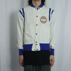 画像2: 80's パッチ付き コットンスタジャン SIZE38 (2)