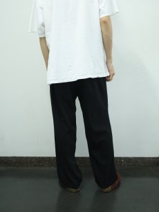 画像3: Christian Dior ITALY製 2タック ウールスラックス BLACK W36 (3)
