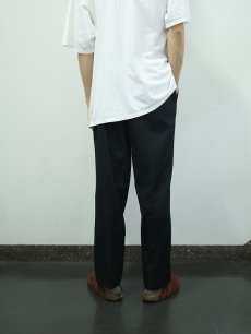 画像3: GIANNI VERSACE  2タック ウールスラックス BLACK W35 (3)