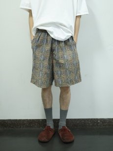 画像2: 90's J.CREW 総柄 2タック コットンショーツ SIZE33 (2)