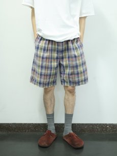 画像2: POLO Ralph Lauren "TYLER SHORT" チェック柄 2タック コットンショーツ W35 (2)