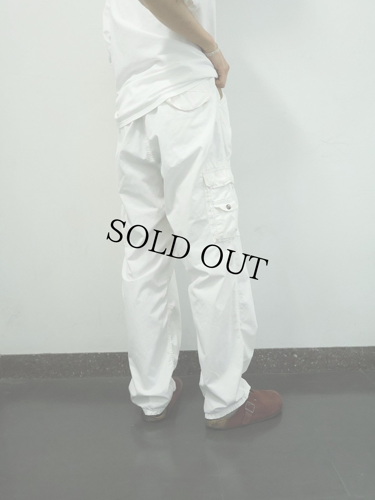 画像2: POLO Ralph Lauren "MILITARY TYPE" コットンカーゴパンツ W38 (2)