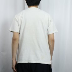 画像3: 80's Champion トリコタグ USA製 "SM NORTHWEST BUILDING TRADITION" フットボールチームプリントTシャツ L  (3)
