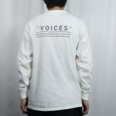 画像3: 2000's Devericks "VOICES" イラストプリントロンＴ Ｍ (3)