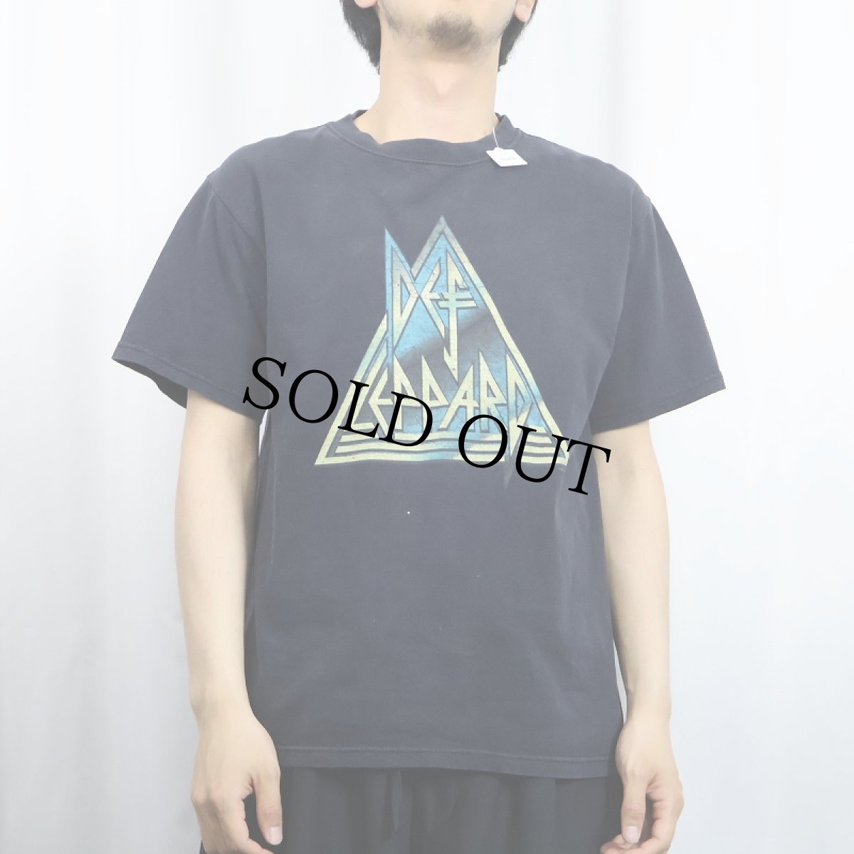画像3: 2000's DEF LEPPARD "Rock Brigade" ロックバンドTシャツ BLACK M (3)