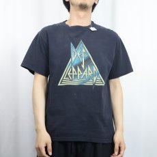 画像3: 2000's DEF LEPPARD "Rock Brigade" ロックバンドTシャツ BLACK M (3)
