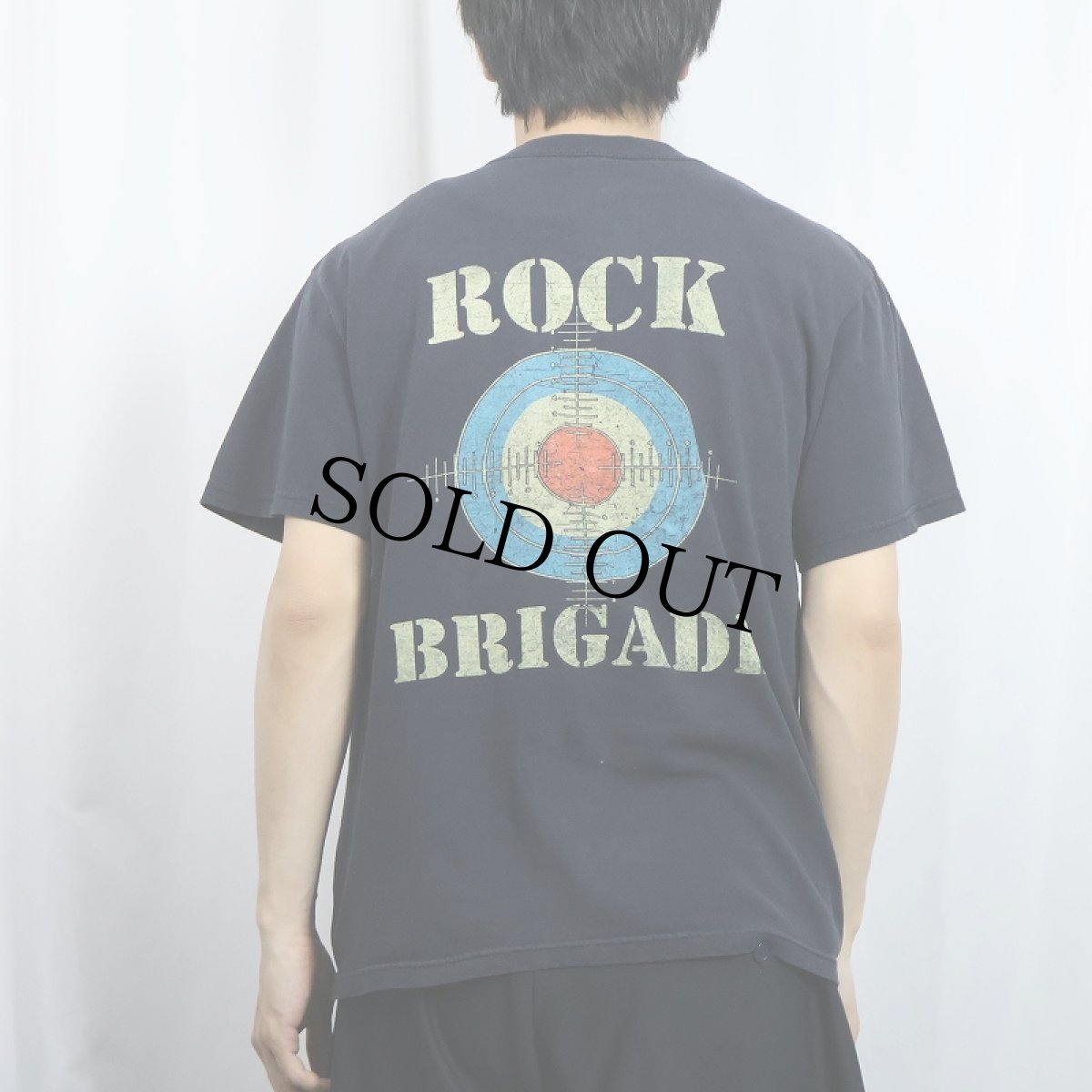 画像4: 2000's DEF LEPPARD "Rock Brigade" ロックバンドTシャツ BLACK M (4)