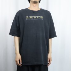 画像2: Levi's RED TAB ロゴプリントTシャツ BLACK XL (2)