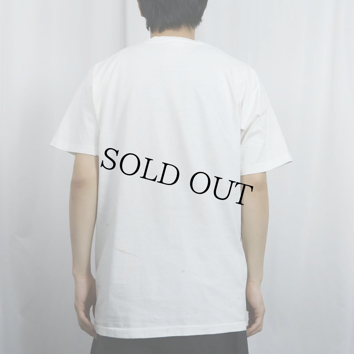 画像3: 90's MAZE USA製 "LOVE" フラワー プリントTシャツ L (3)