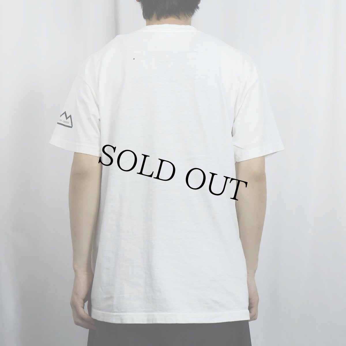 画像3: 90's Jim Morris USA製 "Spending time outdoors makes life bearable." イラストプリントTシャツ M (3)