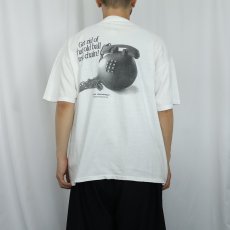 画像4: 90's HELLO Direct "Get rid of that old ball and chain!" 通信企業 プリントTシャツ XL (4)
