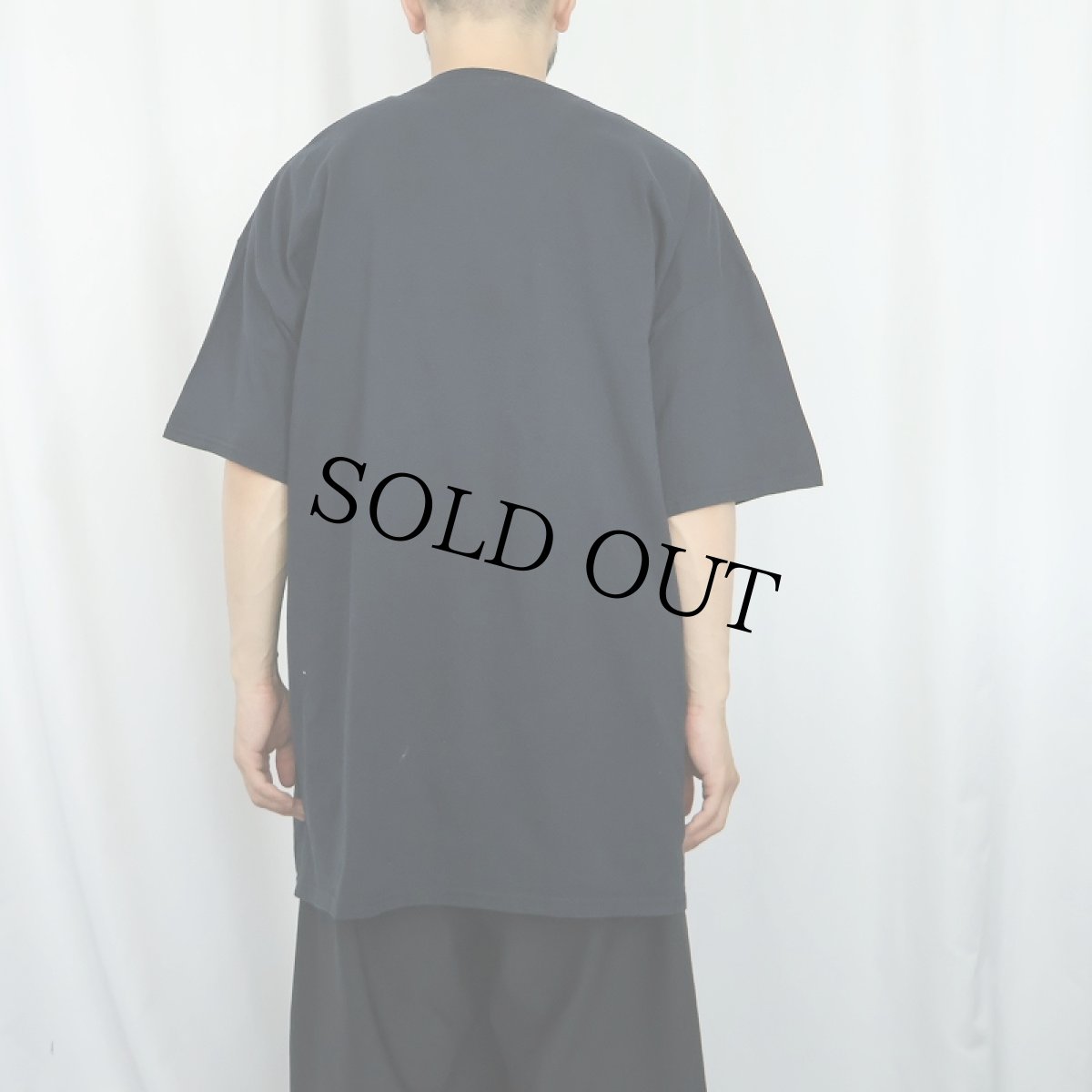 画像3: 骨格騙し絵 蓄光プリントTシャツ BLACK 2XL (3)