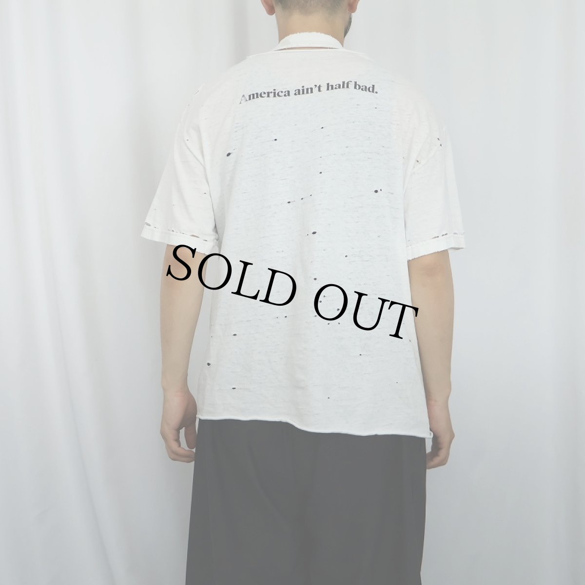 画像4: KNOW WABE "KNOWLEDGE WAVE" プリントTシャツ L (4)