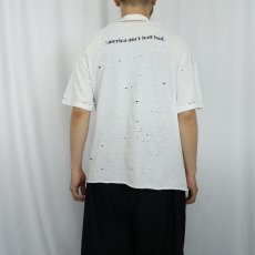画像4: KNOW WABE "KNOWLEDGE WAVE" プリントTシャツ L (4)