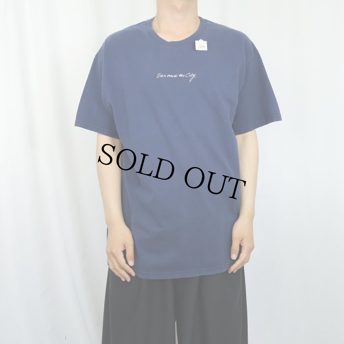 画像3: 90〜2000's "Sex and the City" ラブコメディテレビドラマTシャツ NAVY L (3)