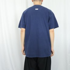 画像4: 90〜2000's "Sex and the City" ラブコメディテレビドラマTシャツ NAVY L (4)