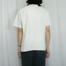 画像3: 90's USA製 "BASIC STRUCTURE" 立体模型プリントTシャツ L (3)