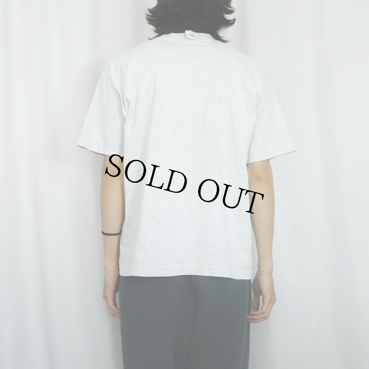 画像3: 90's USA製 "BASIC STRUCTURE" 立体模型プリントTシャツ L (3)