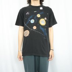 画像3: 90's T. SHAWL "Universe Planets" プリントTシャツ BLACK (3)