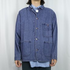 画像2: 70〜80's BIG B CANADA製 デニムカバーオール SIZE44 (2)
