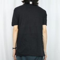 画像3: 80〜90's "Lee" ロゴプリントTシャツ BLACK XL (3)