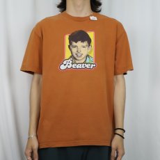 画像2: 2000's Leave It to Beaver "Beaver" コメディドラマ プリントTシャツ L (2)