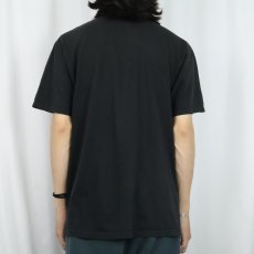 画像3: 90's〜 B.V.D. 無地ポケットTシャツ BLACK M (3)