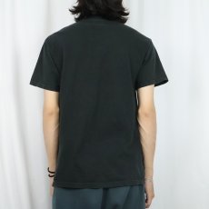 画像3: Five Willow Tai Chi Association "Not by force" 太極拳団体 プリントTシャツ BLACK M (3)