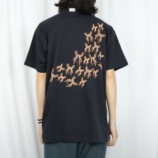 画像4: 90〜2000's Briar Creek 蜘蛛プリントTシャツ BLACK L (4)