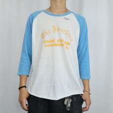 画像2: 70〜80's "The Junction" プリントリンガーTシャツ (2)
