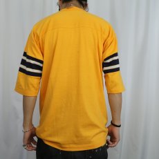 画像3: 70〜80's USA製 "USA" 切り替えデザイン フットボールTシャツ XL (3)