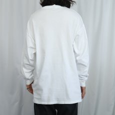 画像3: 90's Eddie Bauer USA製 無地ロンT M (3)