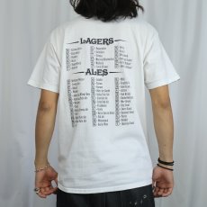 画像4: 90〜2000's "The Beeriodic Table" 周期表 パロディプリントTシャツ L (4)