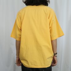 画像3: 80's BANANA REPUBLIC 無地コットンシャツ L (3)
