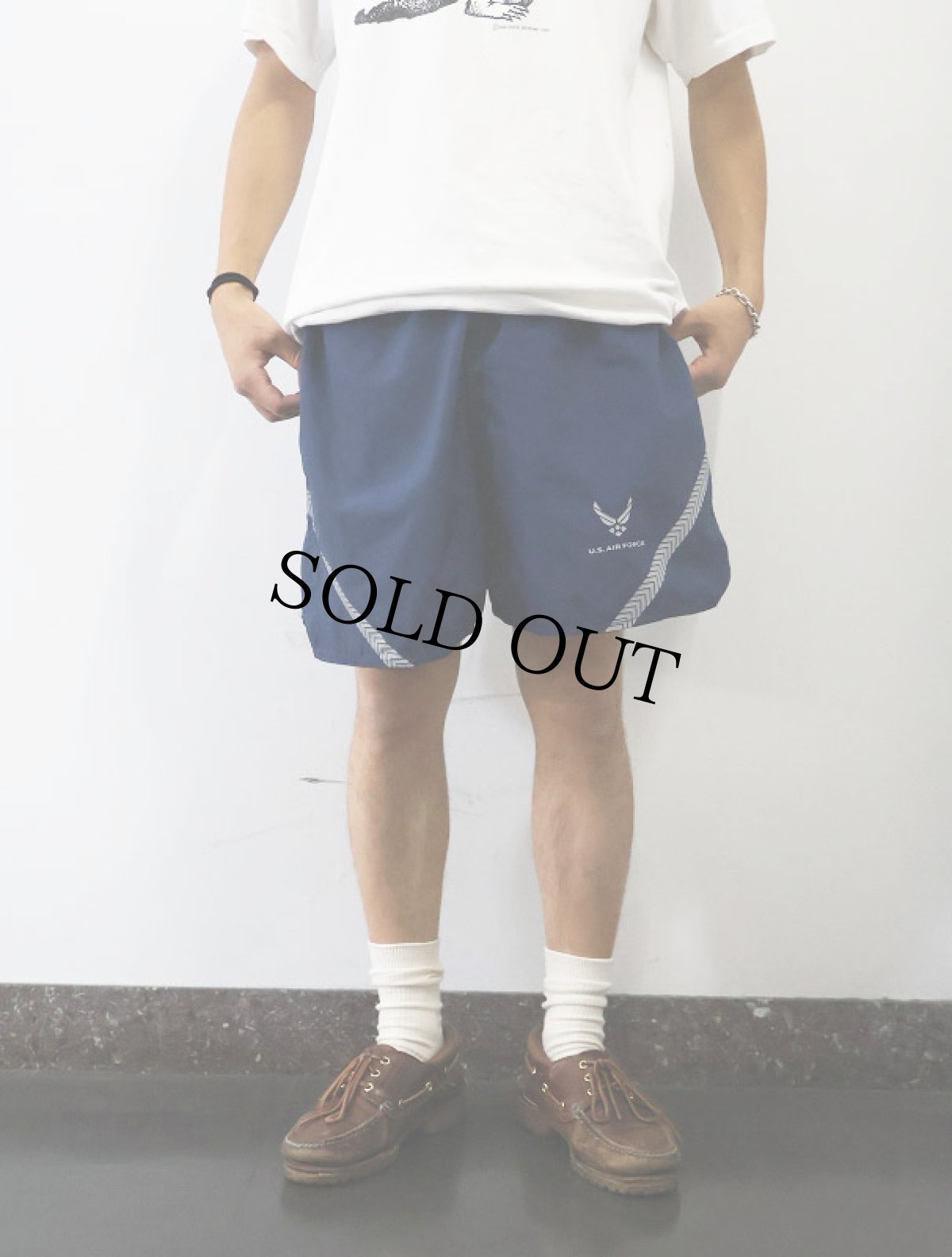 画像2: U.S.AIR FORCE PTU トレーニングショーツ X-LARGE (2)
