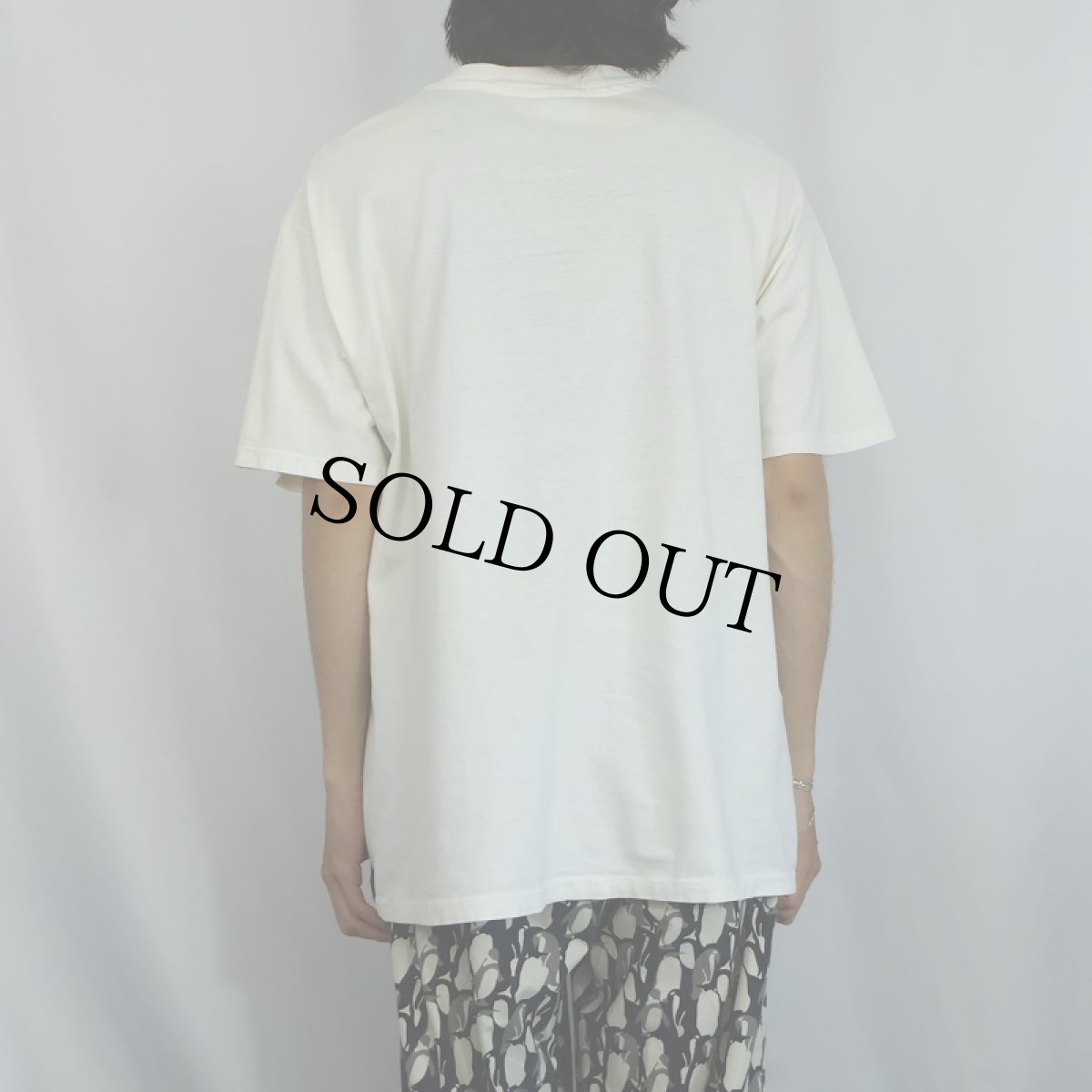 画像3: 90's USA製 "Antique Sewing Tools" 裁縫道具 プリントTシャツ XL (3)