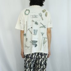 画像3: 90's rel-e-vant products USA製 工具 プリントTシャツ L (3)