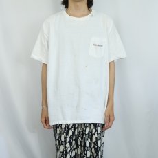 画像3: 90's BANANA REPUBLIC "TRAVEL & SAFARI CLOTHING" ゼブラプリント ポケットTシャツ  (3)