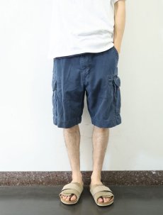 画像2: POLO Ralph Laurne "POLO CHINO" コットンカーゴショーツ NAVY W32 (2)