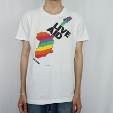 画像3: 80's USA製 "LIVE AID" チャリティーコンサートTシャツ XL (3)