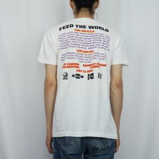 画像4: 80's USA製 "LIVE AID" チャリティーコンサートTシャツ XL (4)