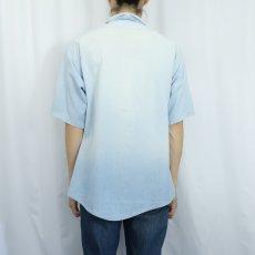 画像3: 50〜60's RED BALL 猫目ボタン シャンブレーシャツ (3)
