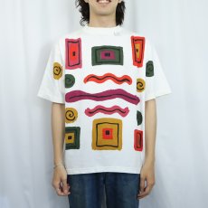 画像3: 90's California Connection, Inc. USA製 大判アートプリントTシャツ L (3)