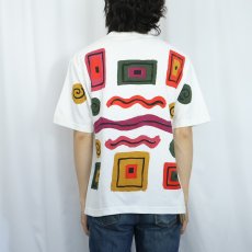 画像4: 90's California Connection, Inc. USA製 大判アートプリントTシャツ L (4)