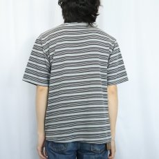 画像3: 90's UTILITY マルチボーダー柄 Tシャツ (3)