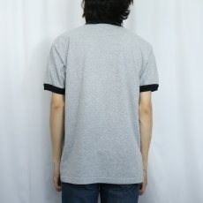 画像3: Garfield キャラクタープリント リンガーTシャツ L (3)